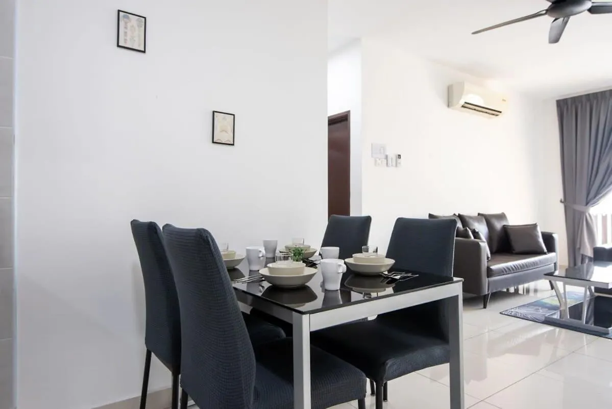 Apartament Comfy 3Br Apt @ Ksl Daya Near Ikea Tebrau Parking Johor Bahru
