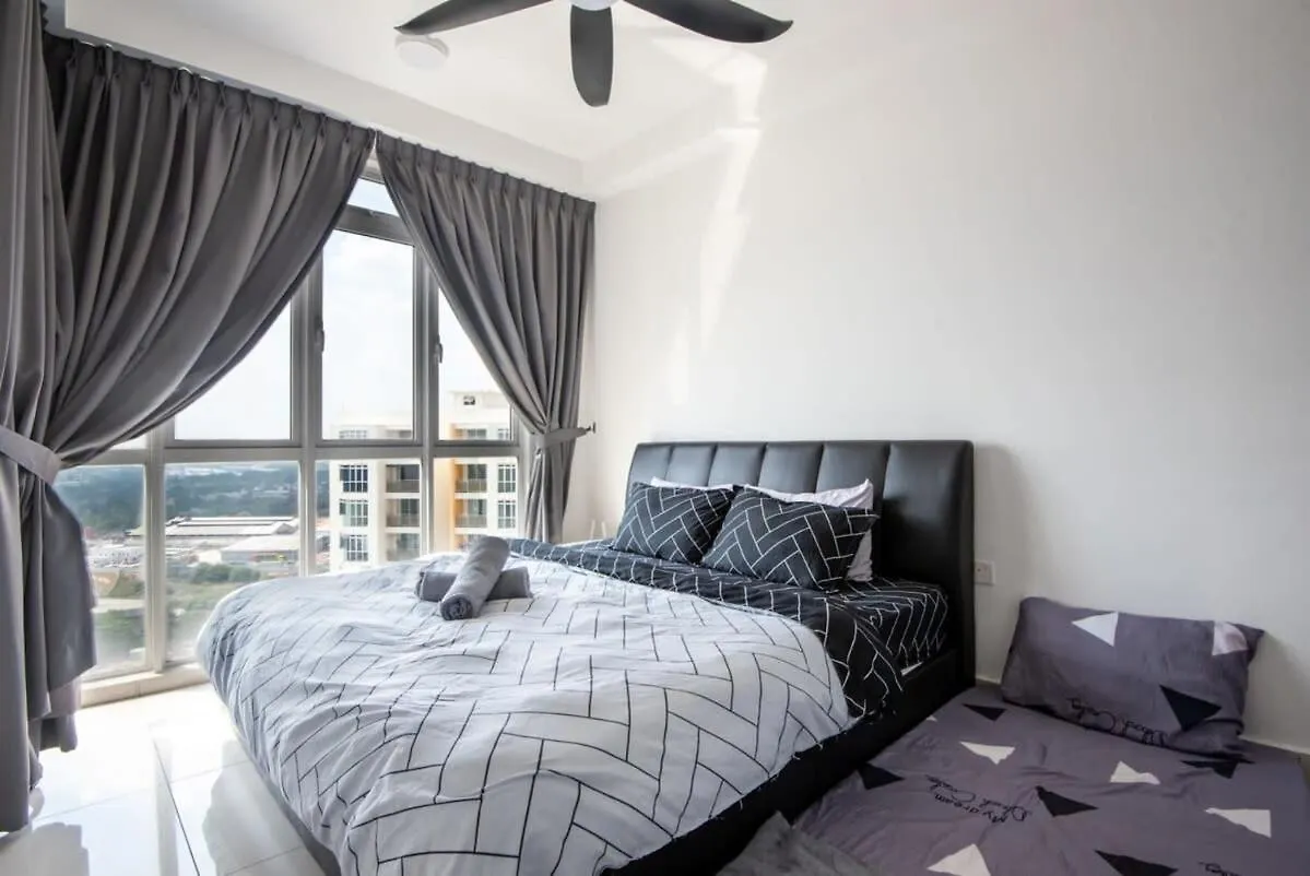 Apartament Comfy 3Br Apt @ Ksl Daya Near Ikea Tebrau Parking Johor Bahru